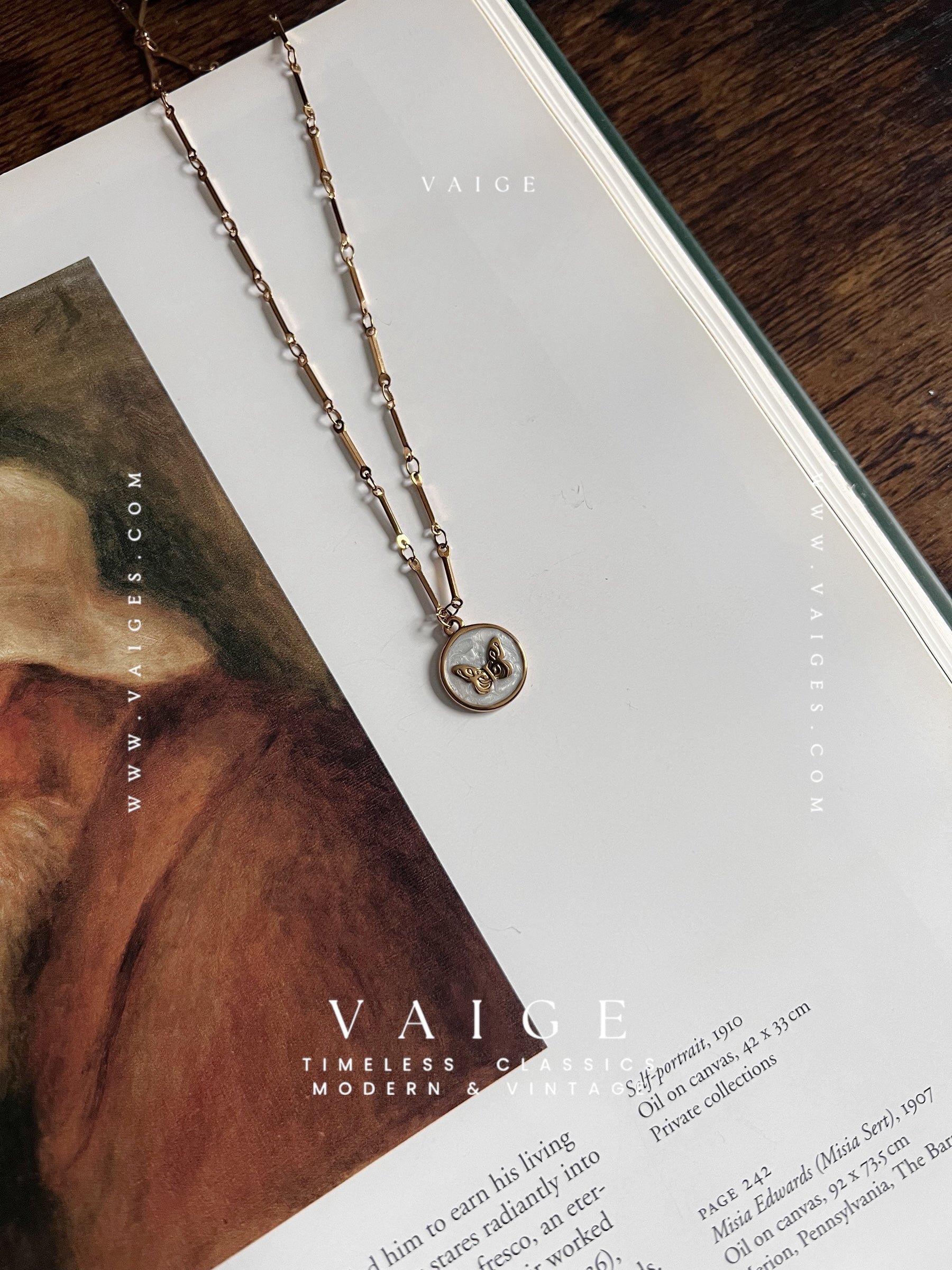 Estelle Butterfly Necklaces